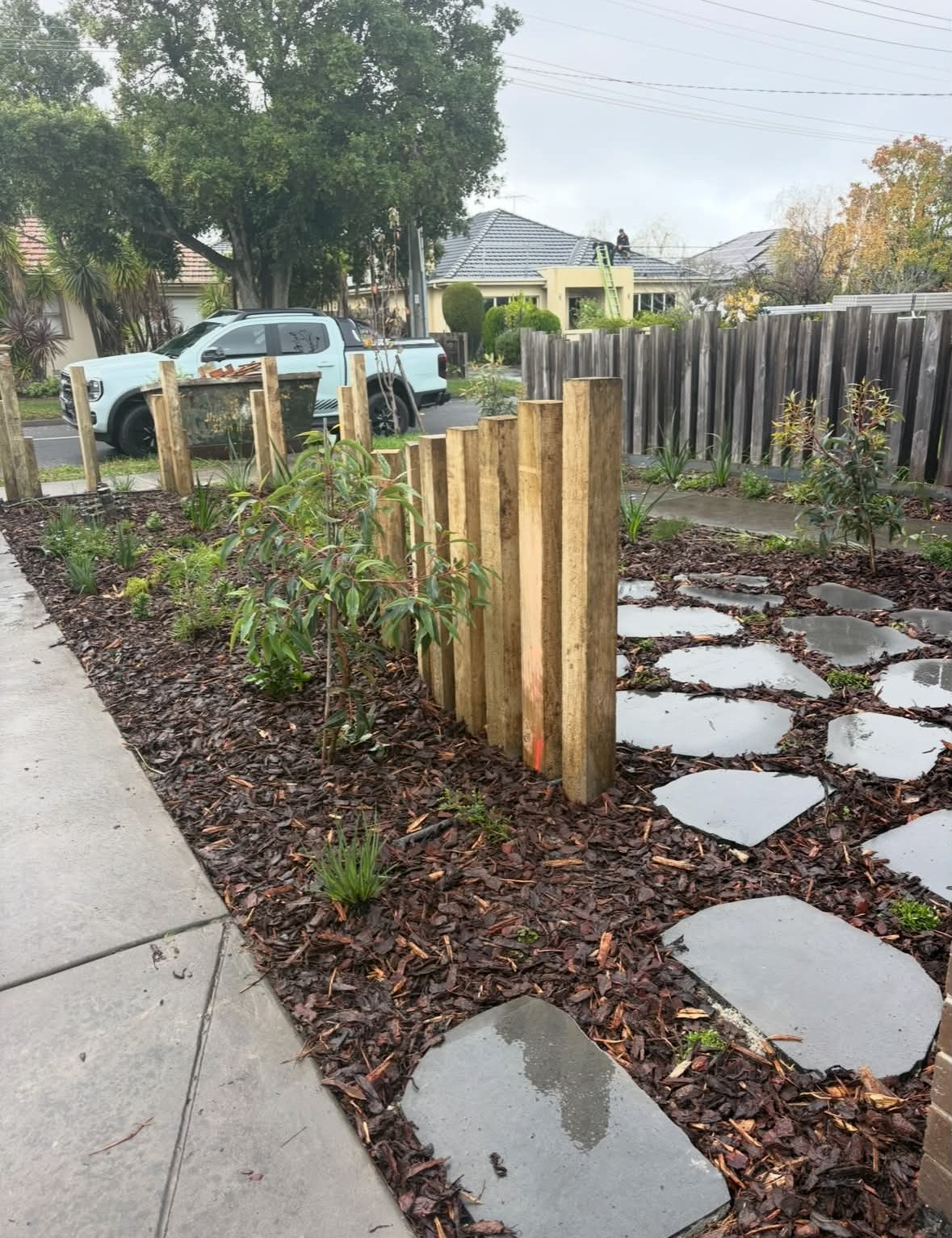 Front Garden, after